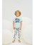 8781 Erkek Ç. Baskılı Pijama Takım 1