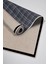 Kaymaz Dijital Mutfak & Salon Halı Luna Pamuk Dokuma E5001 Taupe 4