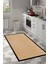 Kaymaz Dijital Mutfak & Salon Halı Saray Deri Dokuma E5001 Açık Kahverengi 5