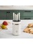 Mastermaid Cream 6 Parça Standlı Bıçak Seti 1