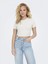 Onlbetty Life Ss O-Neck Kadın Crop T-Shirt 15311891 1
