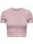 Onlbetty Life Ss O-Neck Kadın Crop T-Shirt 15311891 3