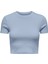 Onlbetty Life Ss O-Neck Kadın Crop T-Shirt 15311891 3