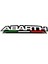 Abarth Uzun Yazı Arma Alüminyum Pleksi Arma - Abarth Arma Sticker 1