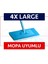 Mopa Uyumlu Yüzey Temizlik Havlusu 50Lİ X4 Adet Clear Motion 2