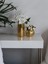 Işıltı Home Desıgn Aynalı Cam Vazo Koyu Gold 2 Li Set 3