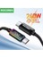 2-Metre 240W Ce/fc/rohs Lisanslı Type-C To Type-C Süper Hızlı Şarj ve Data Veri Kablosu Örgülü Sağlam 1