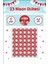 23 Nisan Etiketi Kırmızı Zeminli Çocuklu Ulusal Egemenlik ve Çocuk Bayramı Sticker 1