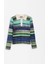 Çizgili Örme Sweatshirt 1