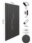Mdf Ahşap Akustik Duvar Paneli - 60 x 275 cm - Antrasit 1