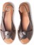 Enola-P Kadın Deri Bronz Dolgu Topuk Espadril 1TONW2024183 3