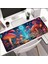 70X30 cm Mantar Desenli Tasarım Kaydırmaz Taban Speed Yüzey Oyuncu Mouse Pad Gaming 3