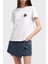 Taşlı Logo Pamuklu Regular Fit T Shirt Bayan T Shirt XW000518 AF10359 U0002 1