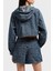 Pamuk Regular Fit Tamamı Jakarlı Etek Short Bayan Short XW000555 AF12844 FB055 2