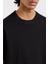 Pamuklu Kabartmalı Logo Baskılı Regular Fit Bisiklet Yaka T Shirt Erkek T Shirt XM000478 AF10337 FC013 4
