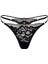 Sensure Siyah Dantelli String 1