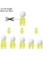 10 Adet Golf Mat Tees, Golf Simülatörü Tees, Sürüş Alanı Için Pratik Golf Tees, Golf Eğitimi Için Ev Golf Tees, Pembe L (Yurt Dışından) 2