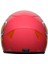 SY118 Çocuk Kaskı Skull Pembe (Siyah Camlı) 2