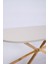 Bohem Metal Boyalı Mdf Lak Panel Yemek Masası 90X170 2