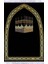 Kadife Lüks Seccade Keten Astarlı Namazlık 70x120 cm 1