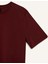 Regular Fit Bisiklet Yaka Basic Düz l Premium Kısa Kollu Bordo Tişört A9428AX25SP 8