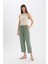 Straight Fit Çift Cepli Yüksek Bel Düz Paça Modal Kumaş Pantolon E5962AX25SP 1