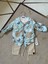 Unisex 9 Ay Lionkids Ayı Baskılı Cepli Yağmurluk 3lü Takım 1