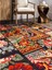 Vintage Desenli Halı, Pamuk Dokuma Pamuklu Taban Dekoratif Halı Kilim 28 2