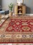 Vintage Desenli Halı, Pamuk Dokuma Pamuklu Taban Dekoratif Halı Kilim 33 1