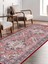 Vintage Desenli Halı, Pamuk Dokuma Pamuklu Taban Dekoratif Halı Kilim 85 4