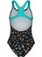 Confetti Swimsuit Swim Pro Back Çocuk Siyah Yüzücü Mayosu 009089550 2