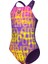 Multi Colours Swimsuit V Back Çocuk Mor Yüzücü Mayosu 009007909 1