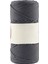 Makrome İpi 3mm Polyester Antrasit 1