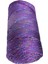 Makrome İpi 3mm Polyester Mor Simli 1