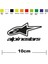 Alpinestars Sponsor Marka Tek Renk Sticker Etiket 1