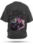 T-Shirt,I Love Monster Sırt Baskılı,Regular, Pamuk,Antrasit T-Shirt No:00707 1