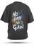 T-Shirt,Barbelle Sırt Baskılı,Regular, Pamuk,Antrasit T-Shirt No:00709 1