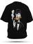 T-Shirt,Smoking Duck Sırt Baskılı,Regular, Pamuk,Siyah T-Shirt No:00719 1