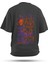 T-Shirt,Orbit Crew Sırt Baskılı,Regular, Pamuk,Antrasit T-Shirt No:00720 1