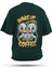 T-Shirt,Wake & Quack Sırt Baskılı,Regular, Pamuk,Yeşil T-Shirt No:00714 1