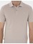 Erkek Taş Slim Fit Kıvrılmaz Polo Yaka Basic Tişört 50302561-VR049 6