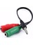 HN4708 Mikrofon Kulaklık Ayırıcı Kablo 20CM 3