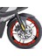 Neon Turuncu Bajaj Pulsar RS200 Geniş Jant Sticker Etiket Modeli 2