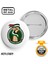 Filistin Bayrak Flama İğneli Rozet 44 mm 1