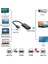 Mini Displayport (Thunderbolt) - HDMI 1,8 M Sesli Kablo, Mini Dp (Ekran Bağlantı Noktası) - HDMI Dönüştürücü (Adaptör), Macbook, iMac (LG51) MacBook Pro Surface Pro ile Uyumlu 2