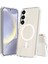 Labs Galaxy S24 Plus ile Uyumlu (6.7 Inç) Magsafe Uyumlu Air Hybrid Darbe Emici Tpu + Pc Şeffaf Kılıf 1