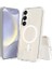 Labs Galaxy S24 Plus ile Uyumlu (6.7 Inç) Magsafe Uyumlu Air Hybrid Darbe Emici Tpu + Pc Şeffaf Kılıf 2