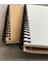 Tanıtım Çizgisiz Spiralli Defter, A4 Boyut (21X29,7 Cm), 60 Yaprak, 90GR. Ivory Kağıt, Ofis Için Ideal, Planlayıcı (Kahverengi Kapak) 3