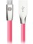 SW-C505 1m 2A USB To Micro USB Pembe Şarj Kablosu 1