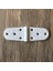 Hırdavat Plastik Oval Menteşe 11CM (2 Adet) Beyaz 2